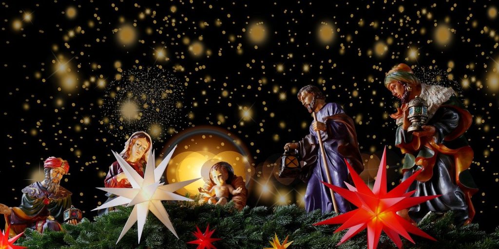 natività con stelle